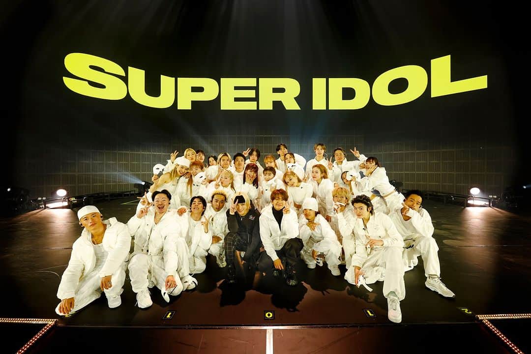 SKY-HIのインスタグラム：「D.U.N.K. Showcase in KYOCERA DOME OSAKA DAY1  SKY-HI × Nissy Special collaboration  THANK YOU!!  明日は当日券もあり。 ぜひお越しください！  #D_U_N_K_ #SKYHIxNissy #SUPERIDOL」