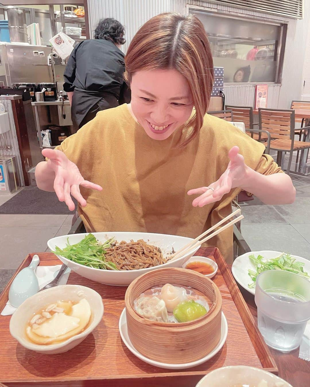 奥村愛子さんのインスタグラム写真 - (奥村愛子Instagram)「🍝  佳代ランチ  @kayotsuchiya   武蔵小杉へ ほぼはじめて行きました 風通しの良い街ね ランチしてタピオカ飲んだ」12月3日 0時46分 - okumuraaiko