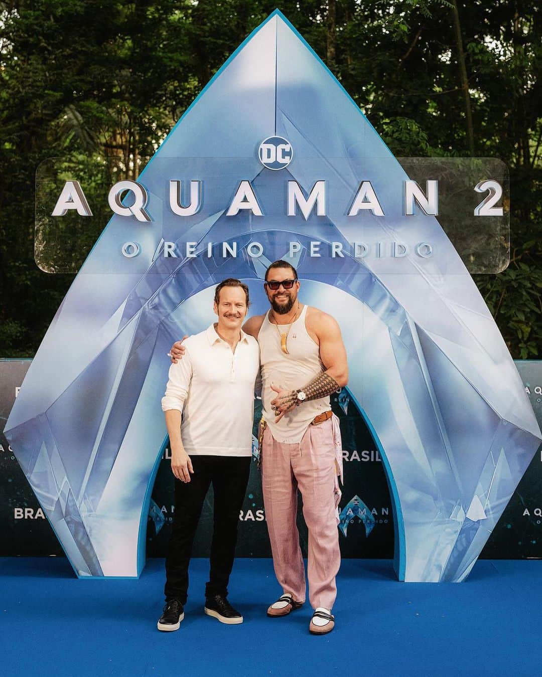 ジェイソン・モモアさんのインスタグラム写真 - (ジェイソン・モモアInstagram)「The #Aquaman and the Lost Kingdom cast have arrived in Brazil for #CCXP23 🔱」12月3日 11時21分 - prideofgypsies