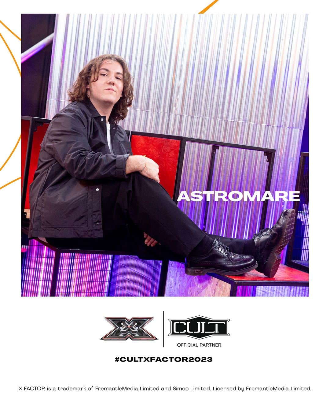 のインスタグラム：「Gli @astromareofficial hanno conquistato il palco con la loro personalità unica, esibendosi con l’esplosiva Everybody Needs Somebody to love dei Blues Brothers. Alla loro energia, gli irresistibili derby inglesi Ozzy 414 e i nuovi stivaletti beatle Slash 3193 hanno aggiunto un tocco urban inconfondibile.   @xfactoritalia #XF2023 #CULTXFACTOR2023 #cultofficial1987」