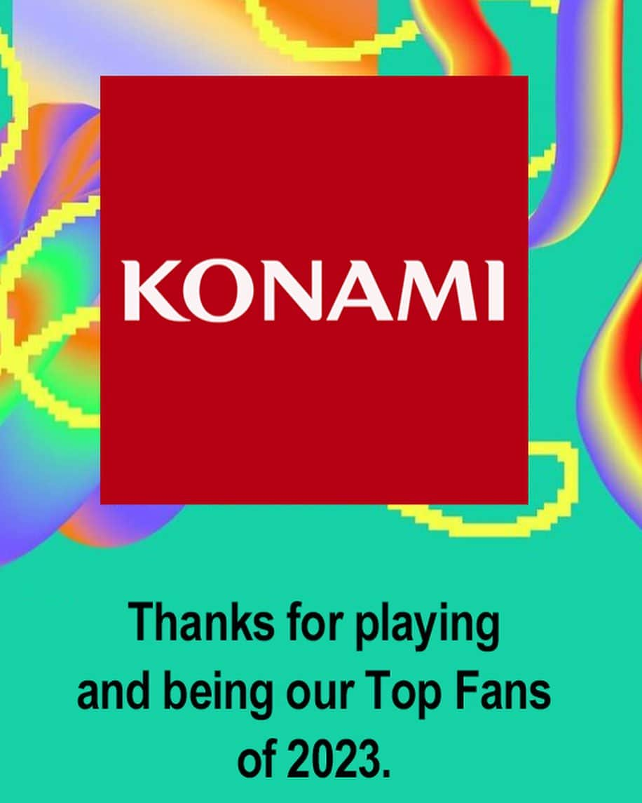 KONAMIさんのインスタグラム写真 - (KONAMIInstagram)「Now playing: KONAMI wrapped 🎧 🎮  What KONAMI titles did you play the most in 2023? 🙌  #konami #gaming #metalgearsolid #bomberman #supercrazyrhythmcastle #wbscebaseballpowerpros #spotifywrapped」12月3日 3時11分 - konami