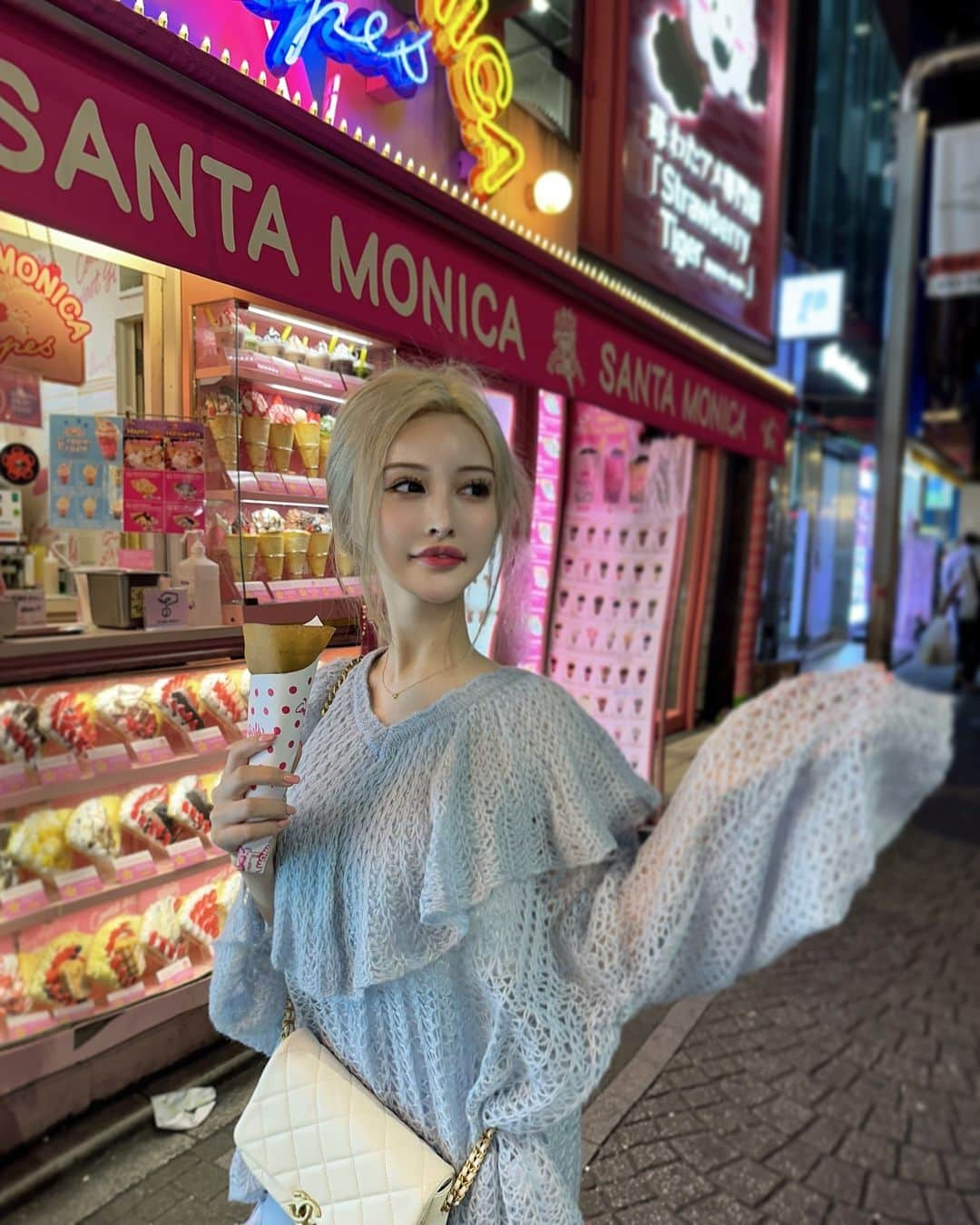 K͎A͎R͎E͎N͎さんのインスタグラム写真 - (K͎A͎R͎E͎N͎Instagram)「🧋  #ootd #harajuku #crepe #tapioca」12月3日 3時58分 - pkpkprtn