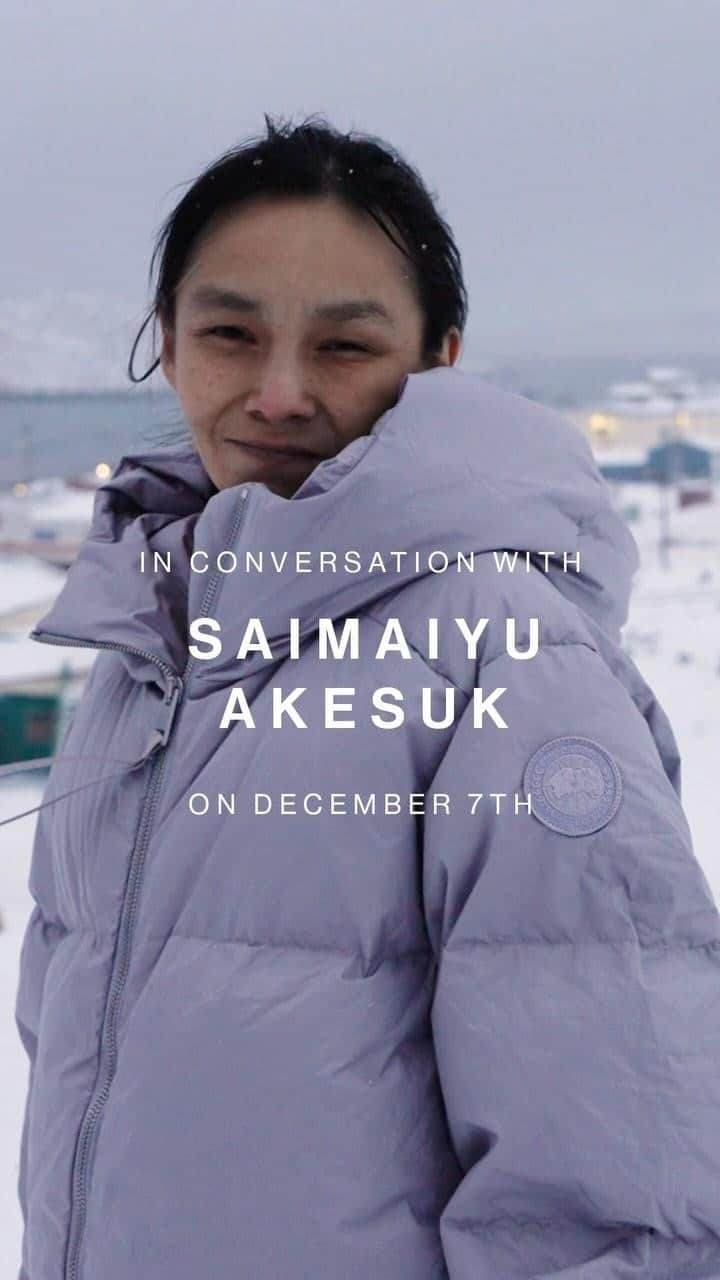 Juxtapoz Magazineのインスタグラム：「From the North to the South. Canada Goose Northern Art Collection x Radio Juxtapoz, a conversation with Inuk Artist, Saimaiyu Akesuk, at the Canada Goose pop-up in the Miami Design District.  Thursday, December 7, 2023 A Live Podcast Taping and Print Release Starting at 4pm  @canadagoose @radiojuxtapoz」