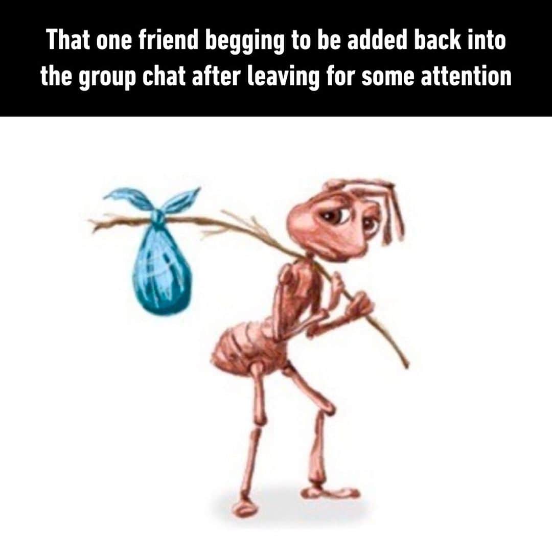 のインスタグラム：「missing the gossip - #chatgroup #attention #begger #memes #9gag」