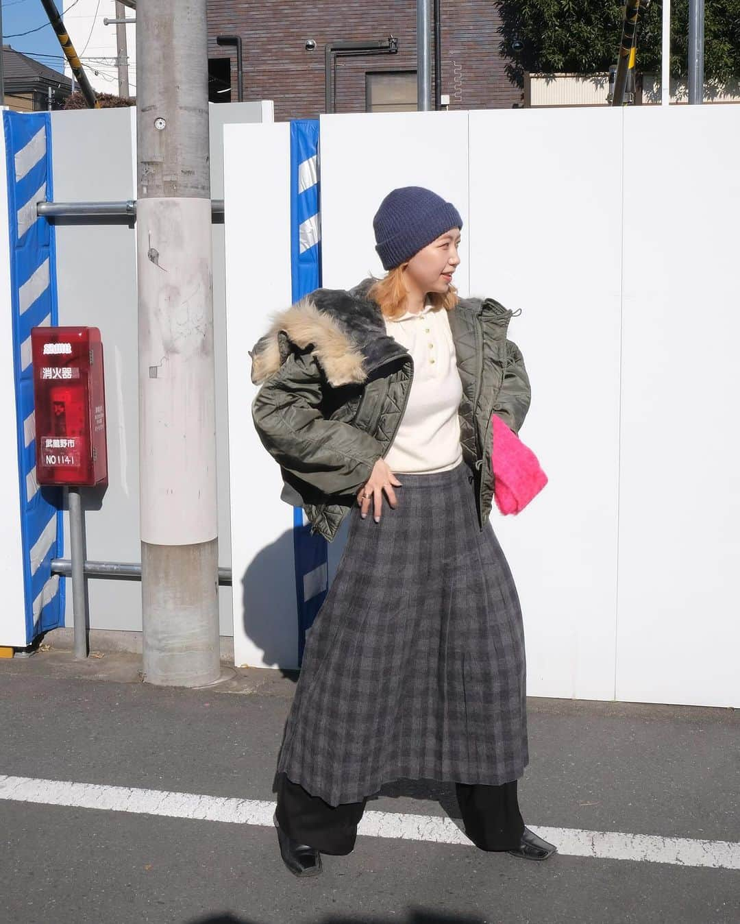 dracaenaさんのインスタグラム写真 - (dracaenaInstagram)「Ladies Recommend Item  67's "N-2B"  ¥29,700-  wool pleats skirt ¥13,200-  mohair stole ¥7,700-  staff height : 162cm  INSTAGRAM @dracaena_kichijoji  #Dracaena_Kichijoji #DracaenaKichijoji #DracaenaNorth  #dracaena  #VintageShop  #Vintage  #Kichijoji  #吉祥寺 #古着屋 #ドラセナ吉祥寺 #ドラセナ  #井の頭公園 #七井橋通り  #ヴィンテージショップ #ヴィンテージ #古着 #🇺🇸 #🇨🇦 #🇯🇵  #unitedstates  #canada  #buyingtrip」12月3日 21時09分 - dracaena_kichijoji