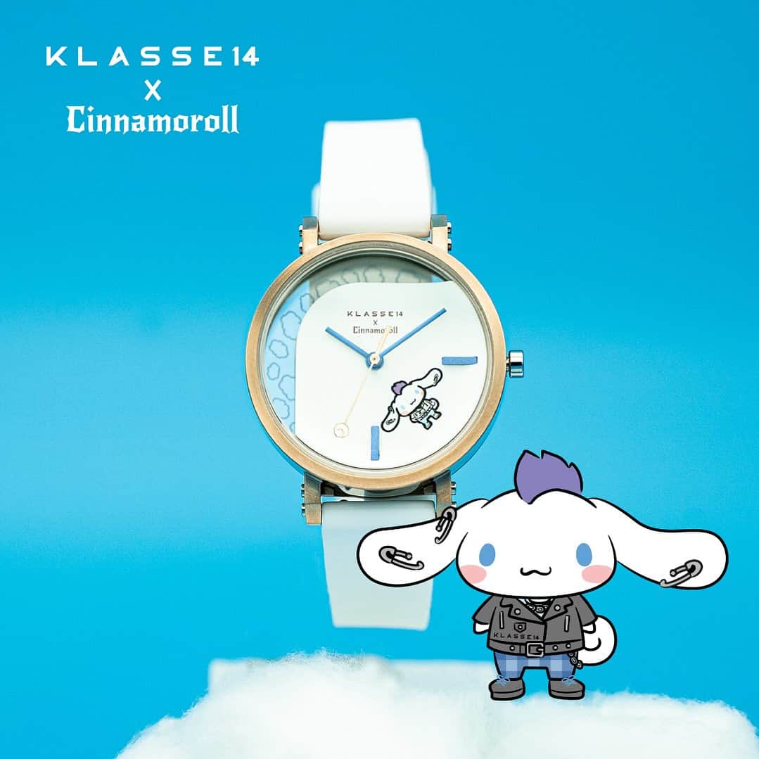 KLASSE14のインスタグラム：「Go BOLD with the Cinnamoroll Imperfect Watch! 🤍🤍 #SanrioxKlasse14 #Cinnamoroll #Klasse14 #OriginarilyUnique #sanriocharacters」