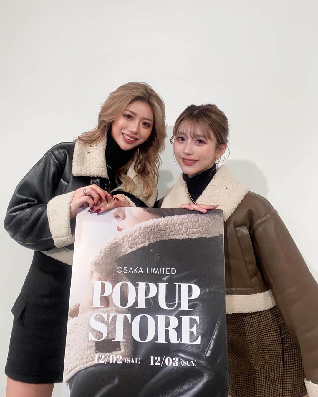 小串未来のインスタグラム：「⁡ DIANTÉ POPUP  in Osaka🐙 ⁡ 沢山のご来場ありがとうございました♡ 想像以上にお客様に来て頂きびっくりしました🥺✨ 関西のお客様の明るいノリが最高すぎました🫶🏻 また絶対絶対大阪でPOPUPしたいです♡ もっと大阪が大好きになりました😭💕 本当に本当に楽しくいい思い出になりました！ ⁡ 差し入れやプレゼントも ありがとうございました😭 ⁡ 南ちゃんも最初の準備から 最終日の片付けまで一緒に 頑張ってくれてありがとう♡ 最高のbuddyだよん👩‍❤️‍👩💕 ⁡ 今後とも、みなみくと DIANTÉをよろしくお願いします🙌🏻」