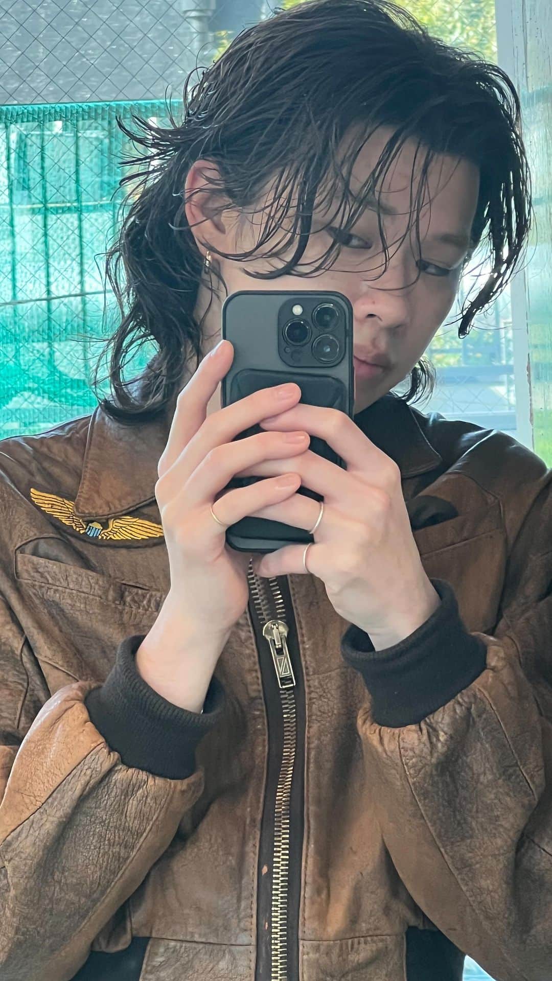 ヨウノスケのインスタグラム：「cut/permしてもらいましたー⭐️」