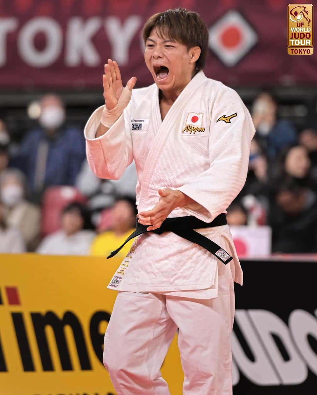 阿部一二三さんのインスタグラム写真 - (阿部一二三Instagram)「Siblings power - Uta and Hifumi ABE 🥇🥇🇯🇵   Follow all the action on JudoTV.com 📺  #JudoTokyo #Judo #Tokyo  #Japan  #Sport #Olympics #OlympicQualifiers #RoadToParis2024 #WJT」12月3日 19時56分 - hifumi.abe