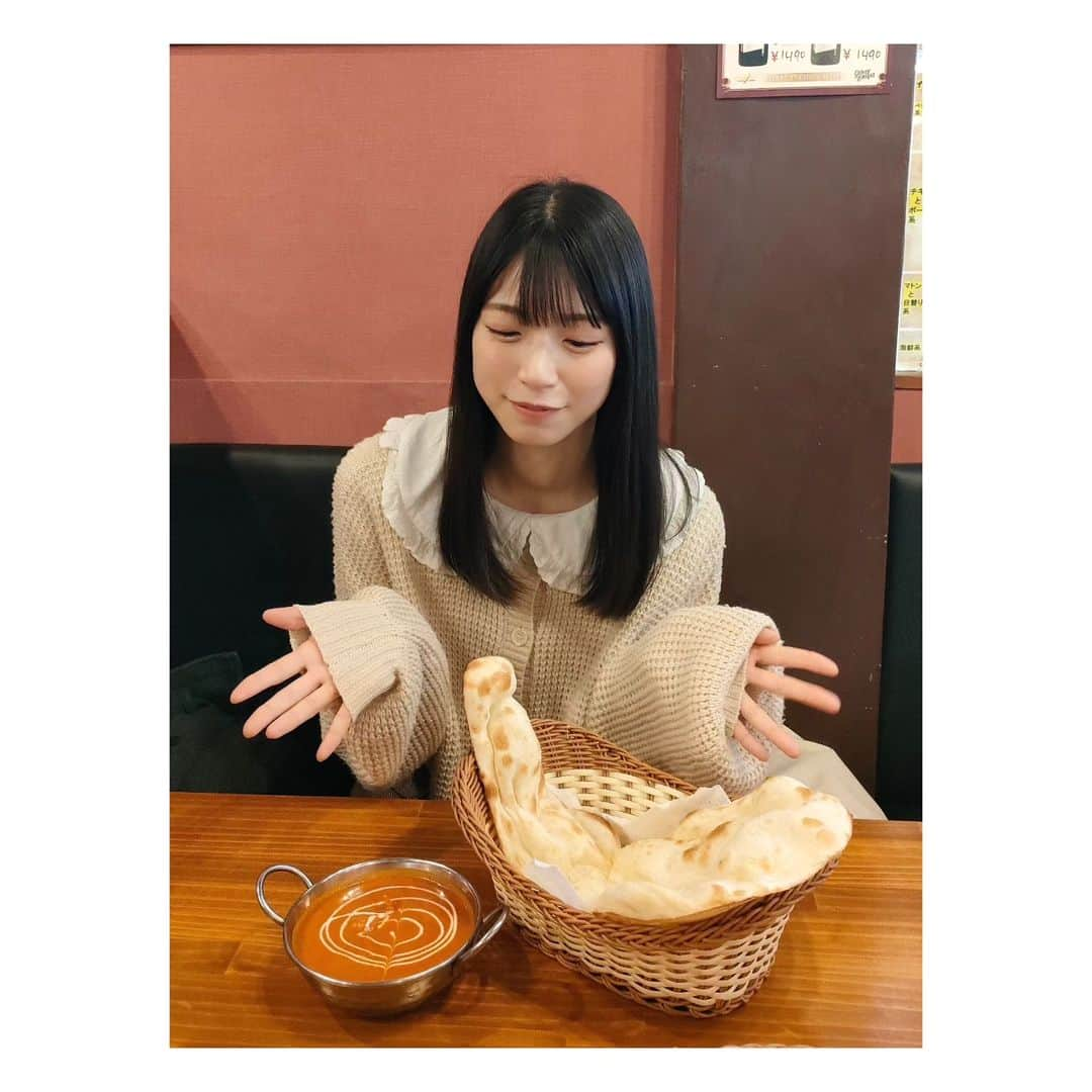 熊井戸花さんのインスタグラム写真 - (熊井戸花Instagram)「美味しいカレー食べてきたよ^_^👍🏻👍🏻 カレーハマっちゃいそう＼(^^)／⁡ ⁡⁡ ⁡ #熊井戸花 ⁡ ⁡ #おはなちゃん ⁡ ⁡ #テンカラット ⁡ ⁡ #テンカラットプリューム ⁡ ⁡ #高校生  #17歳 ⁡ ⁡ #ご飯記録 ⁡ ⁡#男子高校生くらい食べるぞー🔥🔥」12月3日 19時57分 - kumaido_hana