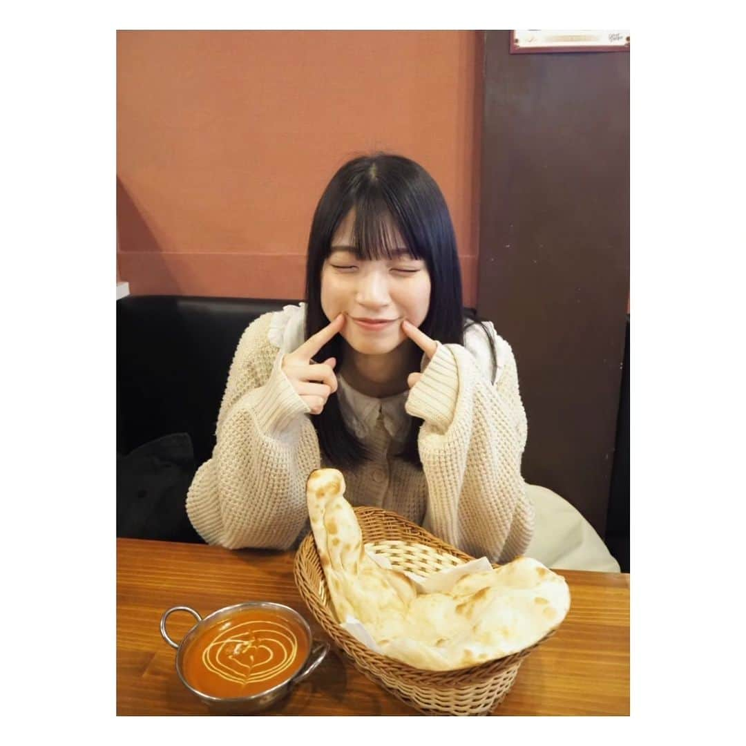 熊井戸花さんのインスタグラム写真 - (熊井戸花Instagram)「美味しいカレー食べてきたよ^_^👍🏻👍🏻 カレーハマっちゃいそう＼(^^)／⁡ ⁡⁡ ⁡ #熊井戸花 ⁡ ⁡ #おはなちゃん ⁡ ⁡ #テンカラット ⁡ ⁡ #テンカラットプリューム ⁡ ⁡ #高校生  #17歳 ⁡ ⁡ #ご飯記録 ⁡ ⁡#男子高校生くらい食べるぞー🔥🔥」12月3日 19時57分 - kumaido_hana