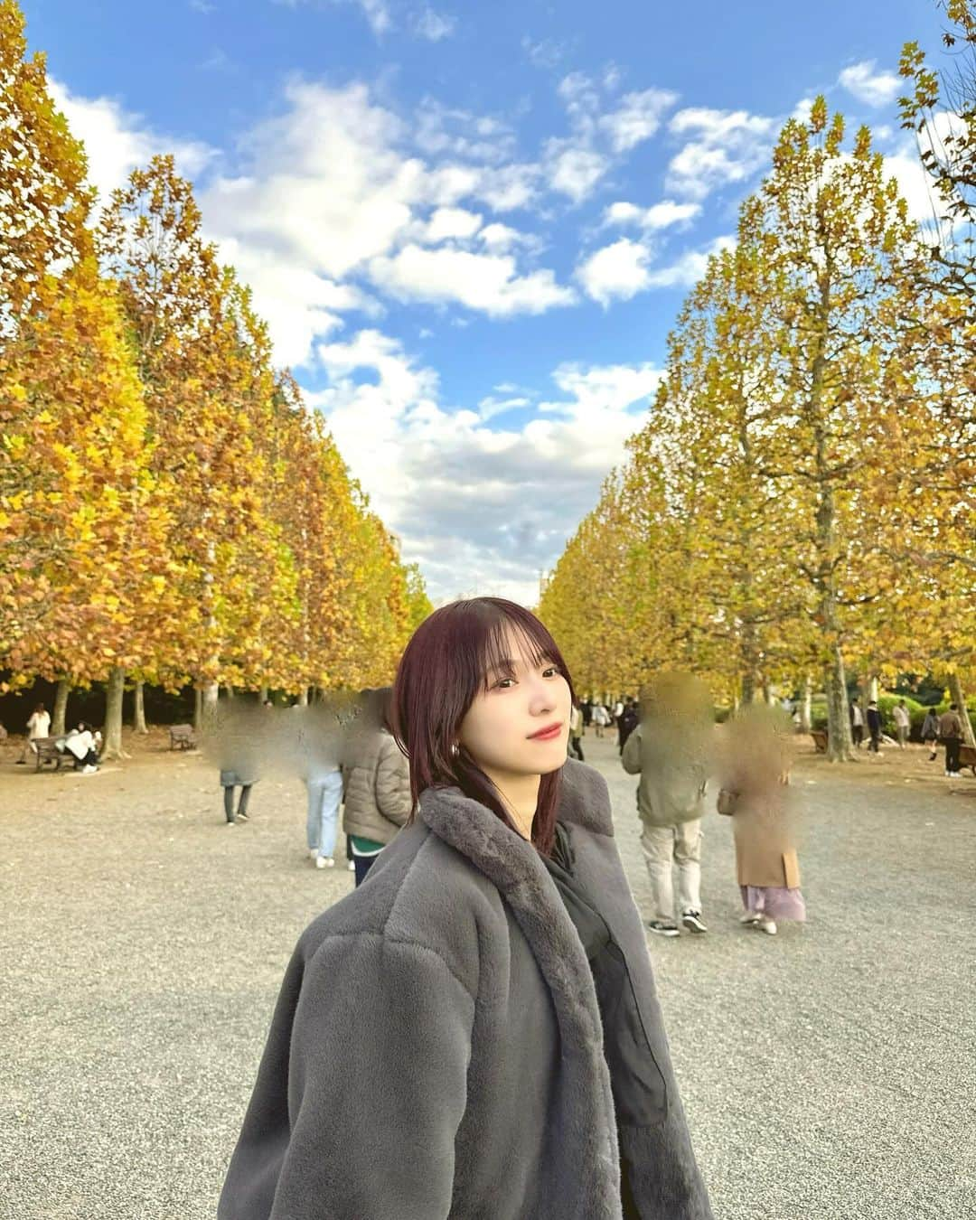 蟹沢萌子さんのインスタグラム写真 - (蟹沢萌子Instagram)「_ 紅葉を見に行きました🍂  桜にも出会えてしまったよ〜(!)」12月3日 20時03分 - kanisawa_moeko_