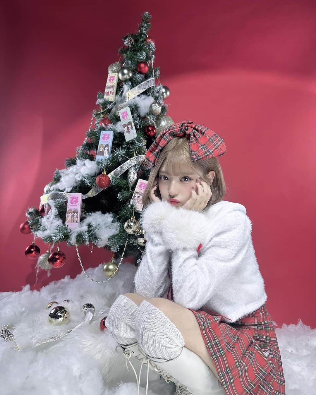 MINAMIさんのインスタグラム写真 - (MINAMIInstagram)「. 🩵プリモア×ホワイトクリスマス🤍」12月3日 20時17分 - mimi.minami.mimi