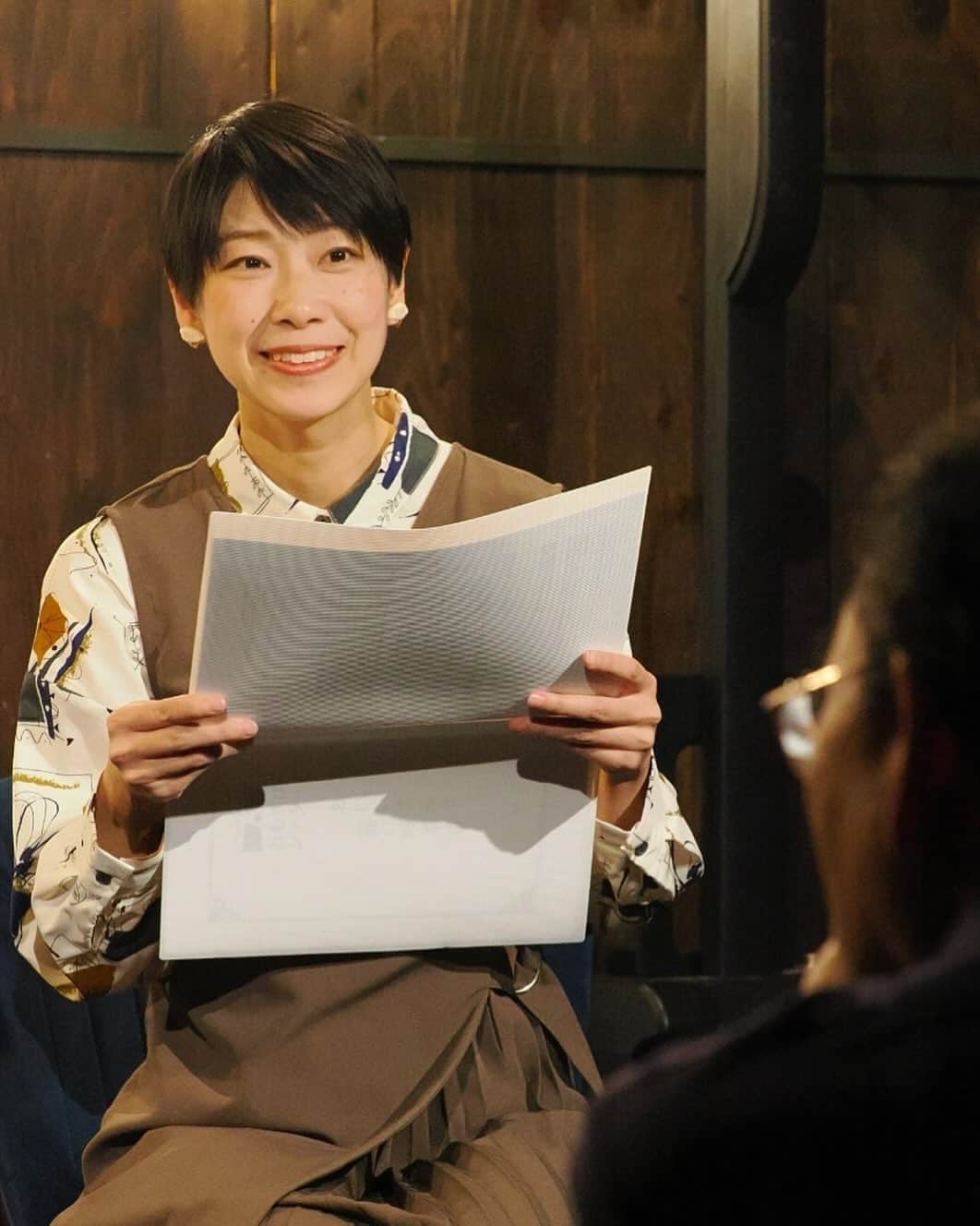 谷口礼子のインスタグラム：「（撮影・山村厳さん）」
