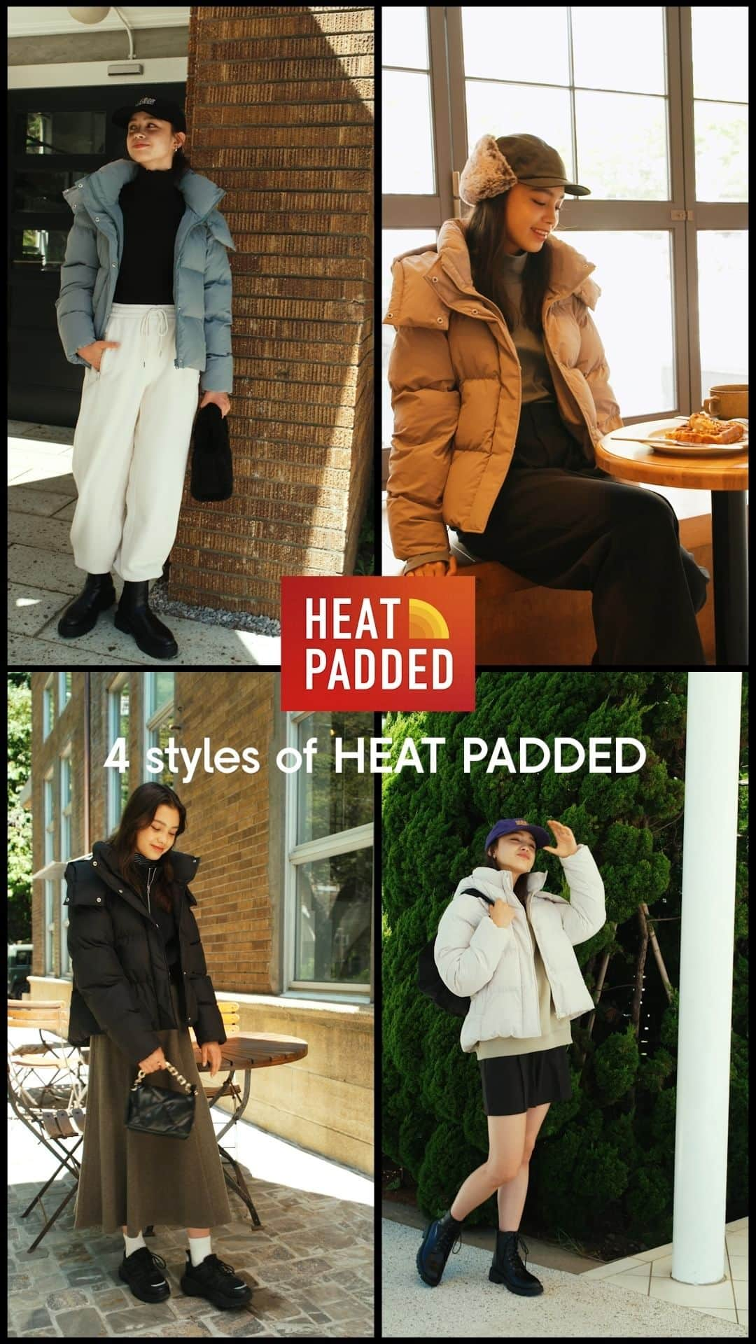 GU TAIWANのインスタグラム：「GU超熱賣HEAT PADDED 夾層外套 冬天來臨🌬️穿上夾層外套 讓你時尚保暖一次get！  女裝 HEAT PADDED 夾層外套 ❣️顆粒棉輕盈保暖無負擔 ❣️連帽可隨時拆卸超方便 ❣️抽繩調整輕鬆變換版型 ❣️多種絕美時尚色系任選  穿上GU，更愛這個冬天  ※各店鋪商品顏色尺寸庫存數量以店鋪實際狀況為準，商品販賣對象店鋪亦有調整之可能，詳細販售及庫存狀況請與鄰近店鋪洽詢。  📷 立即追蹤 @gu_taiwan晉升潮流達人🚀  #GUコーデ #GUfashion #YOURFREEDOM #GU #ジーユー #GU #GUTaiwan #Fashion #GUStyle #Gumania」