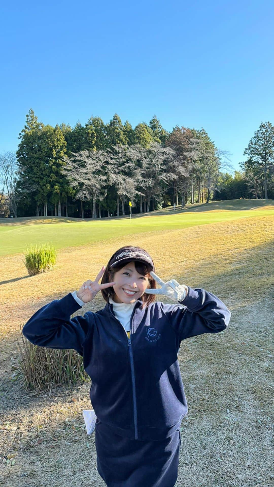 小尾渚沙のインスタグラム：「先日のゴルフのようす⛳️🩷🩷  初めてリールを作ってみました〜🥰 . . #ゴルフ #ゴルフ女子 #夫婦ゴルフ #小尾ールタイム  #スイング動画 #ゴルフ上手くなりたい  #休日 #趣味 #サミットゴルフクラブ #フリーアナウンサー #小尾渚沙」