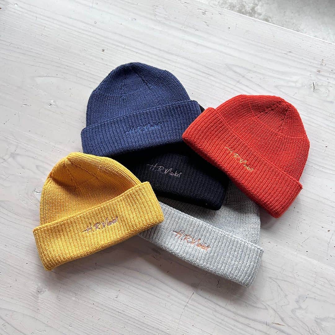 Thenatures Nollyのインスタグラム：「. 【HOLIDAY GIFT】 HOLLYWOOD RANCH MARKET/WASHABLE MERINO WOOL H.R.Market RIB KNIT CAP . . . @nollyandthenatures . #tottori #鳥取県 #鳥取市 #川端 . #HOLLYWOODRANCHMARKET」