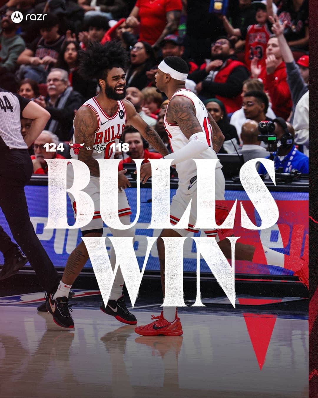 Chicago Bullsのインスタグラム：「Back-to-back W's. BEEP BEEP.」