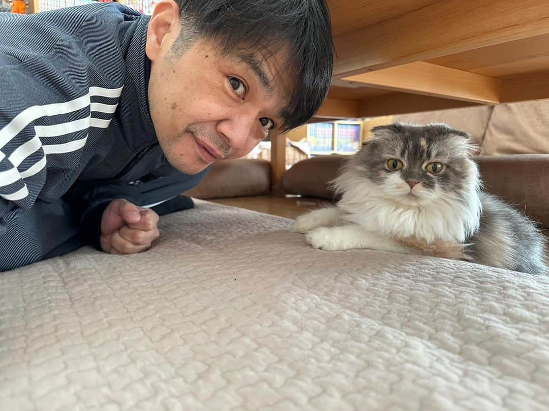 中川剛のインスタグラム：「#おもちさんと私」