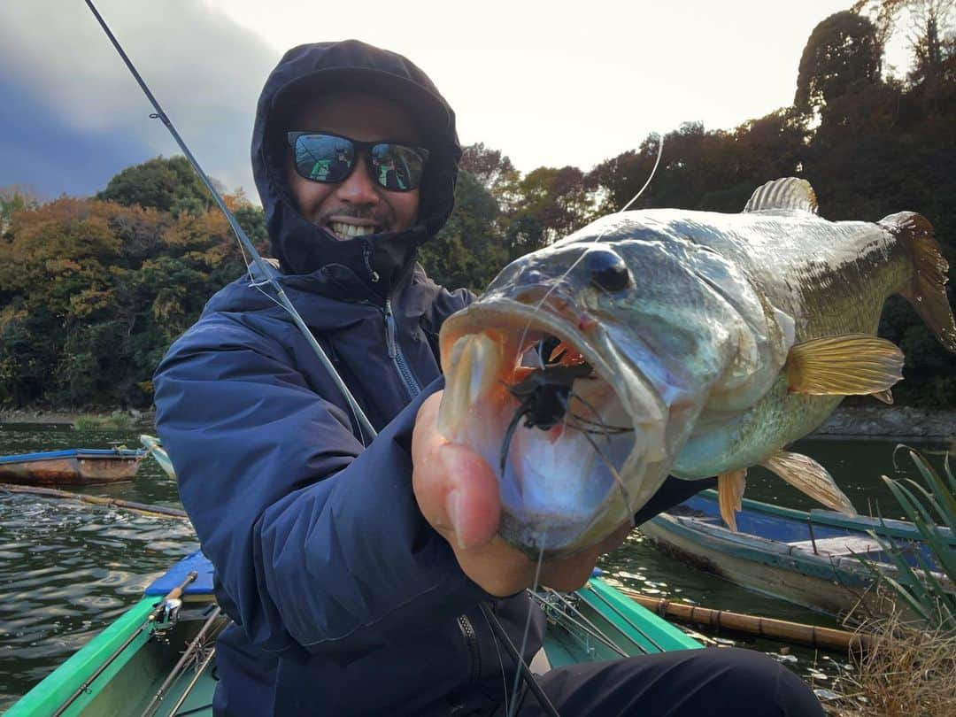 金森隆志さんのインスタグラム写真 - (金森隆志Instagram)「千葉県は利根川水系の長門将監から一気に神奈川県は相模湖へ！ 予定にはなかったイレギュラーな好奇心でブラリ途中下車…つうか普通に遠回りw  連絡も入れずに立ち寄った柴田ボートさん！いつも暖かく迎入れてくれて有難う御座います🙏✨ 相模湖は個人的に得意・不得意でいうと…余裕で不得意！なので普通にこの湖で魚を釣りたい🎣釣れるようになりたい✨ってだけで寄りました！ RAIDには現在、相模湖で最強のトーナメンター田中くんが居ますが何であんなに釣れるのか？その一端だけでも理解してみたい…。本人に聞くんではなく魚に聞いて、いつか田中くんと答え合わせが出来るレベルに先ずは相模湖を勉強📖。この日は単日5匹と釣果的にはカナリ良かったみたいですが…まだまだ相模湖は捉えきれません。 ただ今回は相模湖の"風"のロジックの末端は勉強できた感があったので収穫でした！苦手や不慣れなフィールドってやり甲斐があって本当に面白い！釣れるから好き釣れないから嫌いもなくはないけど…釣れなくても少し🤏づつ理解できたり上手くできる様になるって"趣味の面白さの核"だと思います✨結果ばかりに捉われずに楽しめたら最高ですね🤝ま！季節感もそういうタイミングになってきたし…個人的には大好きな冬⛄結果よりも過程と単発を重視できる貴重な数ヶ月を楽しみます😊」12月3日 15時17分 - kanamori_raidjapan