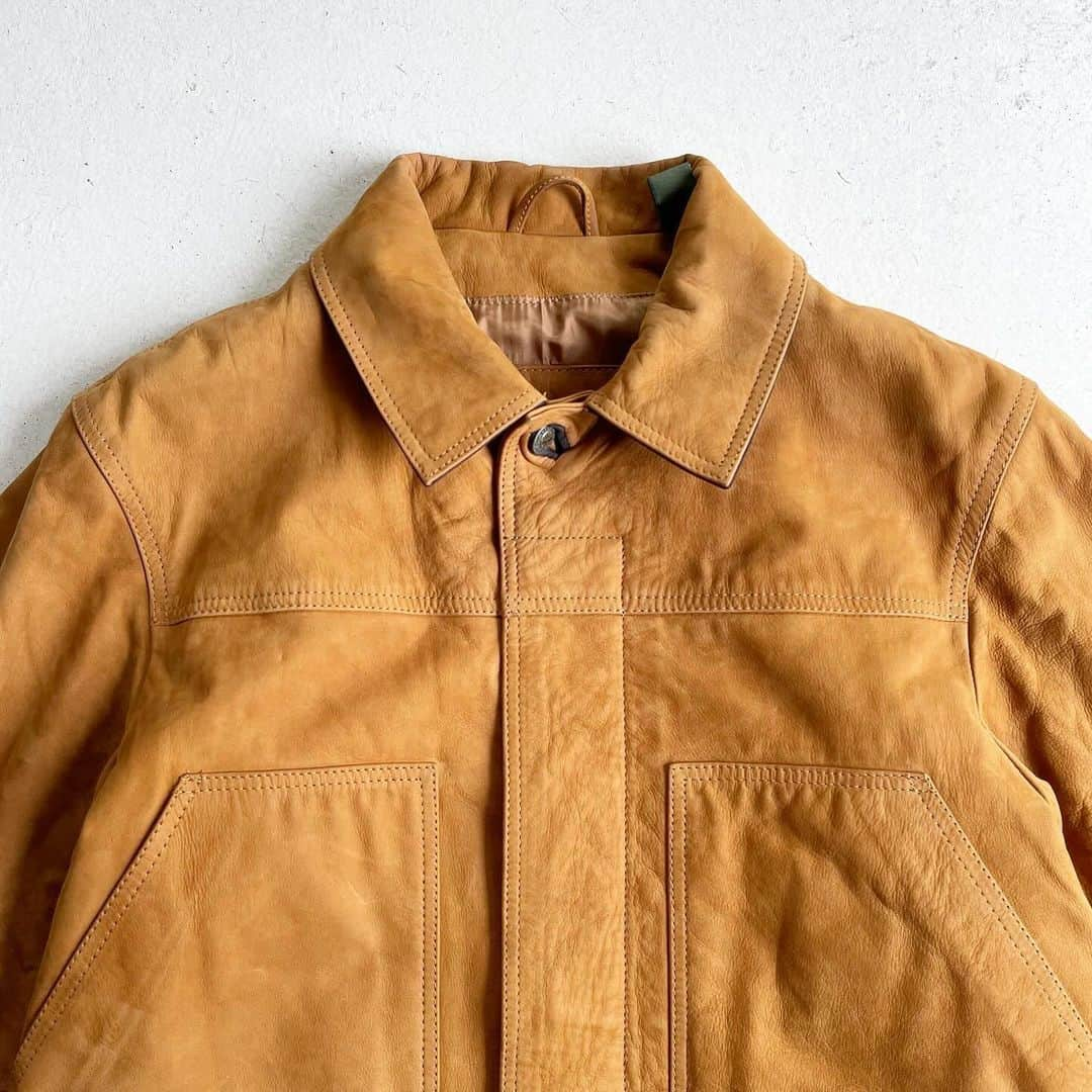 DROP...vintage select shopさんのインスタグラム写真 - (DROP...vintage select shopInstagram)「1990s Timberland Jipup Padded Suède Jacket 【S】  S表記ですが大き目⛰️  ブルゾンタイプこそ名作として稀に見かけますが、こちらの中綿マウンテンディテールはより名作の匂いがします、、、。」12月3日 16時33分 - tokyo_drop