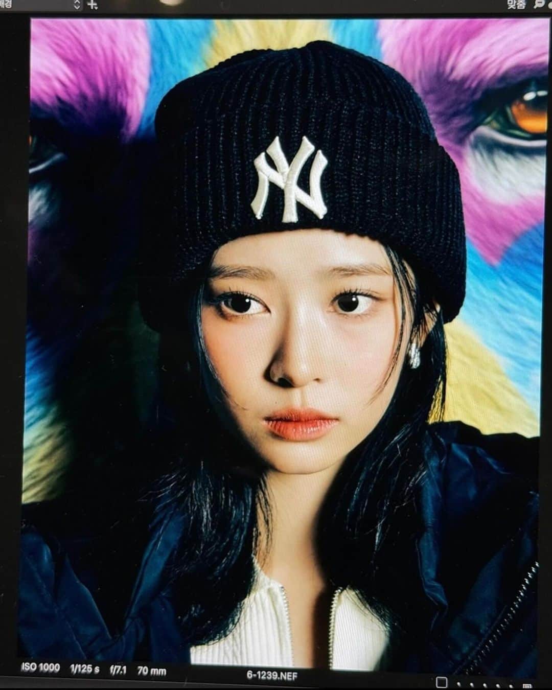 キム・ミンジュさんのインスタグラム写真 - (キム・ミンジュInstagram)「🩶🖤 @dazedkorea  @mlbkorea #MLB사랑」12月3日 19時00分 - minn.__.ju