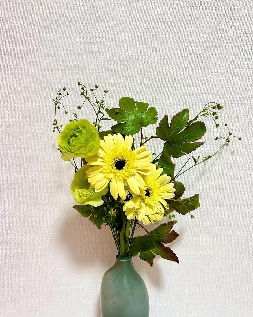 marupiのインスタグラム：「写真集祝いで妹ちゃん(概念)から💐ありがとう〜！」
