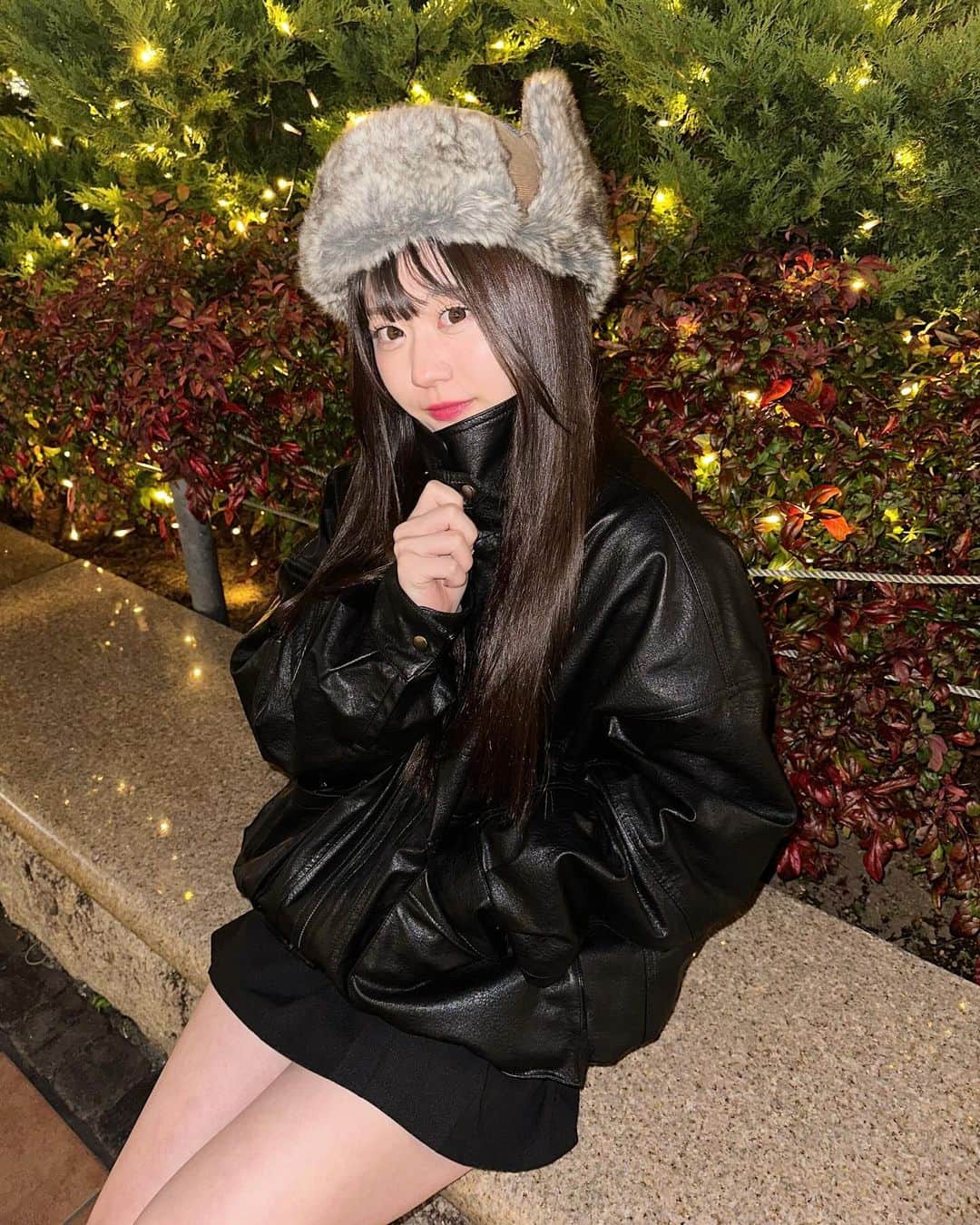 りんかさんのインスタグラム写真 - (りんかInstagram)「🐈‍⬛🎀  きょーのメインはフライトキャップ まあ実はお兄ちゃんのなんだけどね ここでいう。かりる！。  #jkブランド #ljk #jk #フライトキャップ」12月3日 18時53分 - 1n_o28