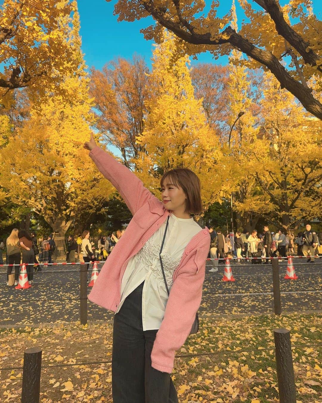 東口優希さんのインスタグラム写真 - (東口優希Instagram)「さようなら秋🍂 こんにちは冬⛄  ・ ・ ・ ・ ・ ・ ・ ・ #紅葉  #いちょう並木  #グラビア #グラビアモデル #グラビアアイドル #ショートヘア #美容  #ボブ#撮影#水着 #ポートレート #ポートレート撮影  #shooting#photogram #underwater  #lingerie #photo#portrait #swimwear #photography #camera#fashion #glamour #japanese #japanesegirl #model #portraitphotography #photooftheday」12月3日 19時21分 - y_candoit