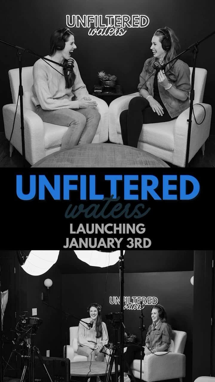 メリッサ・フランクリンのインスタグラム：「We are BEYOND thrilled to announce the very first sneak peak into @unfilteredwaterspodcast with Missy Franklin and Katie Hoff! Join us on our journey to bring you genuine conversations that uncover the person beneath the athlete.   Discover why we started this podcast, our passion for making an impact, and our mission to connect you with athletes on a deeper level.   Stay tuned for our upcoming episodes where we’ll dive into various topics, from the world of swimming to wellness and beyond. Don’t miss out – Unfiltered Waters goes live on January 3rd! We will spend this next month generating excitement, doing giveaways, and hopefully start to engage what we believe will be an amazing community. We have already started having meaningful conversations with the best athletes in the world, and we absolutely can’t wait for you to hear what they have to say. For now, enjoy our trailer episode, and we can’t wait to see you back on January 3rd for our first guest and interview!   You can follow us, like, subscribe, and watch on any one of your favorite podcast platforms and on YouTube. We already are so grateful for the love and support we’ve received along this journey, and hope to make you all proud once more💙」