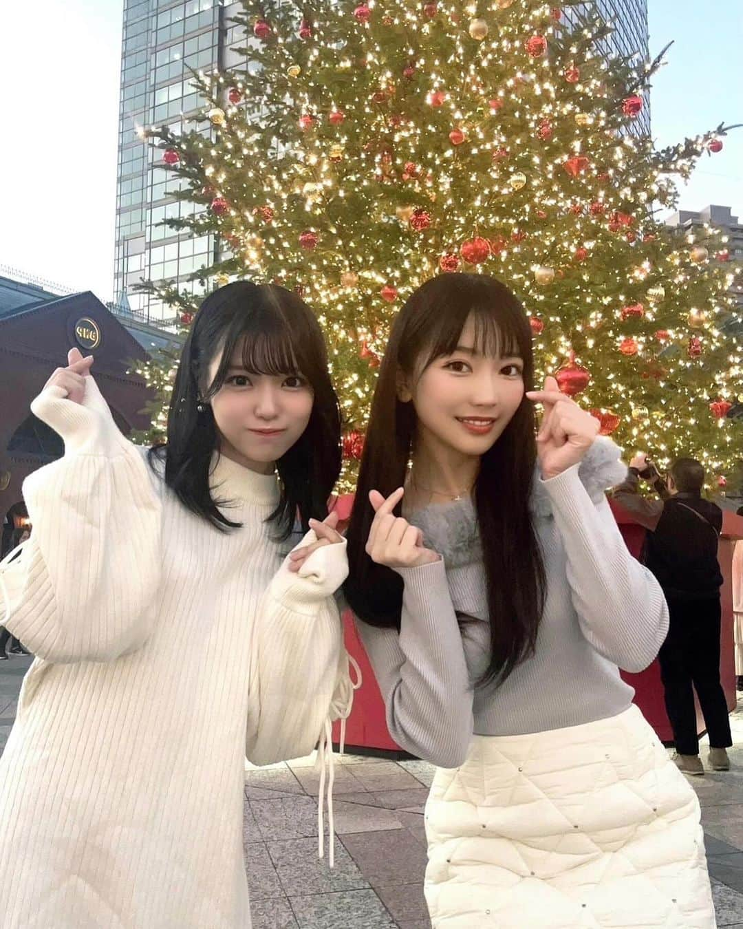 岩田陽菜さんのインスタグラム写真 - (岩田陽菜Instagram)「あかねんとイルミデートでした！！🎄✨️  綺麗な人と綺麗な場所行けてハッピー🐱✨️✨️」12月3日 22時36分 - hina_naso_stu48