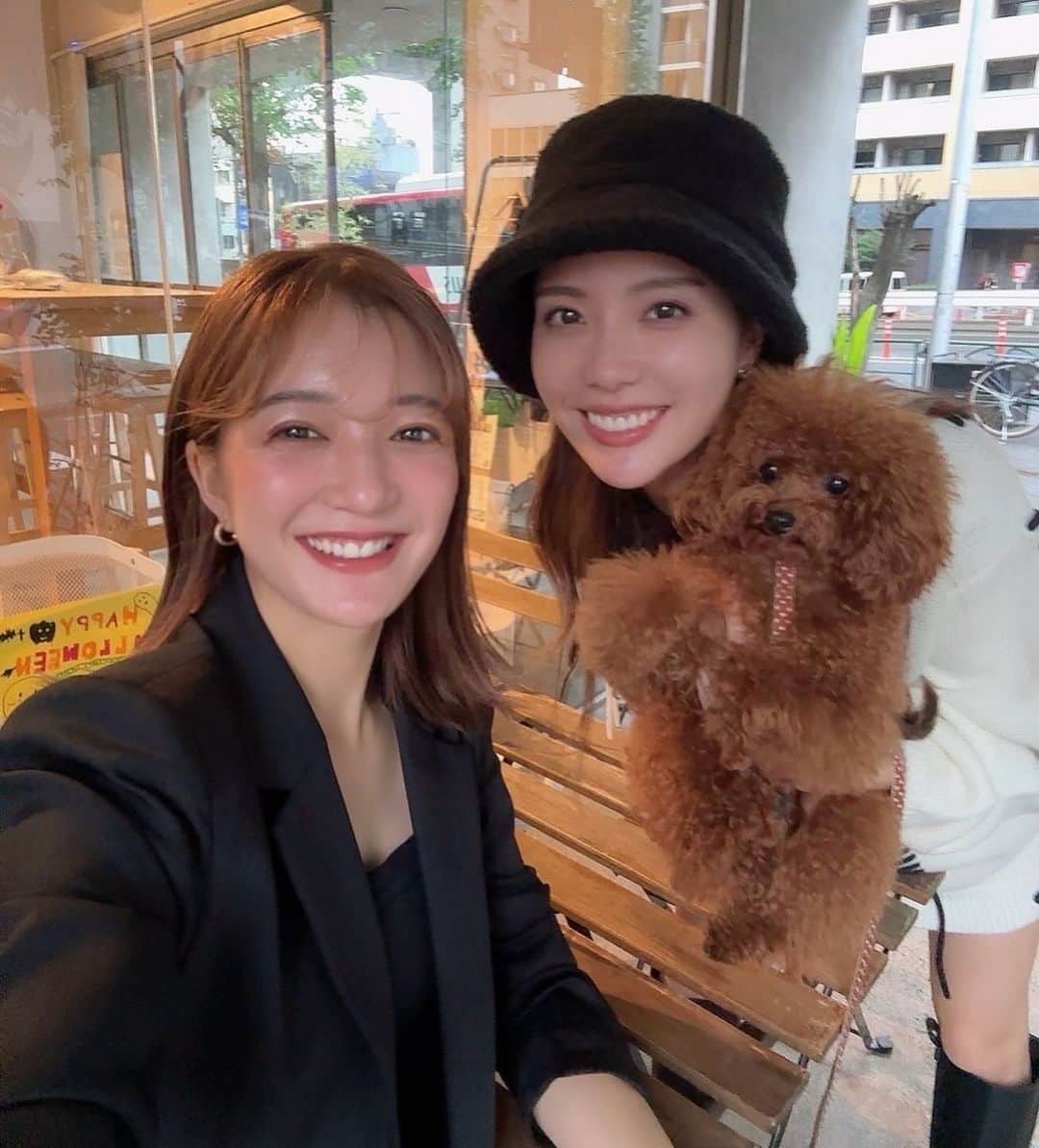岩本知世のインスタグラム：「あおいちゃんと会うと鹿児島ロケを思い出す🥺💓」
