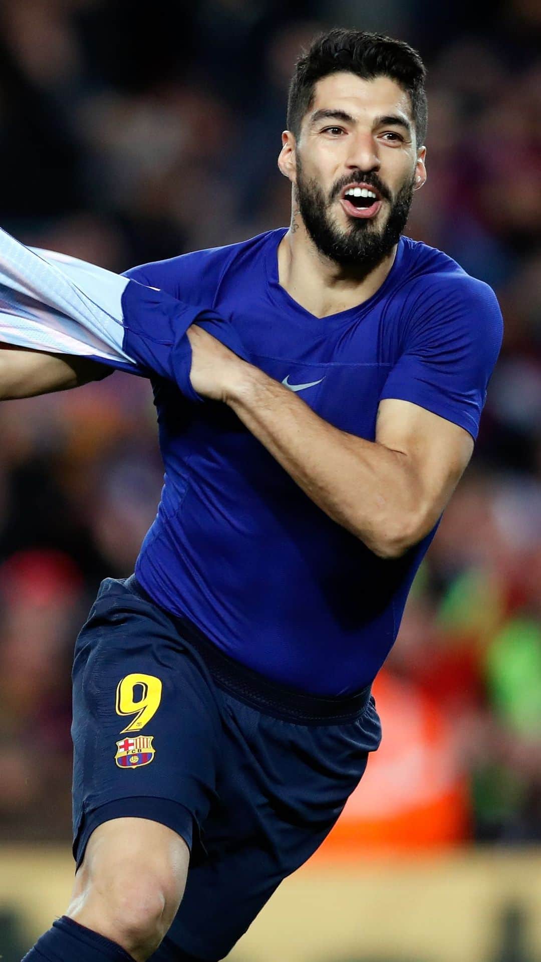 のインスタグラム：「Beast mode 😤 #BarçaAtleti #laligahighlights」