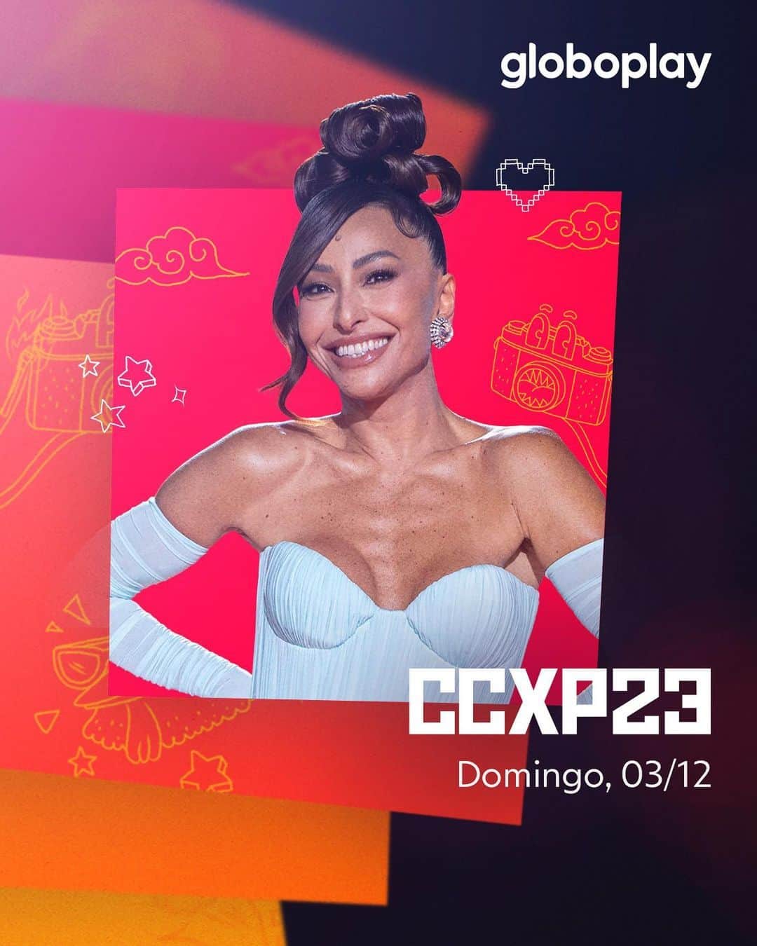 のインスタグラム：「Ouvi ~muitos spoilers pra hoje? 👀👀 #CCXP23 #GloboplayNaCCXP」