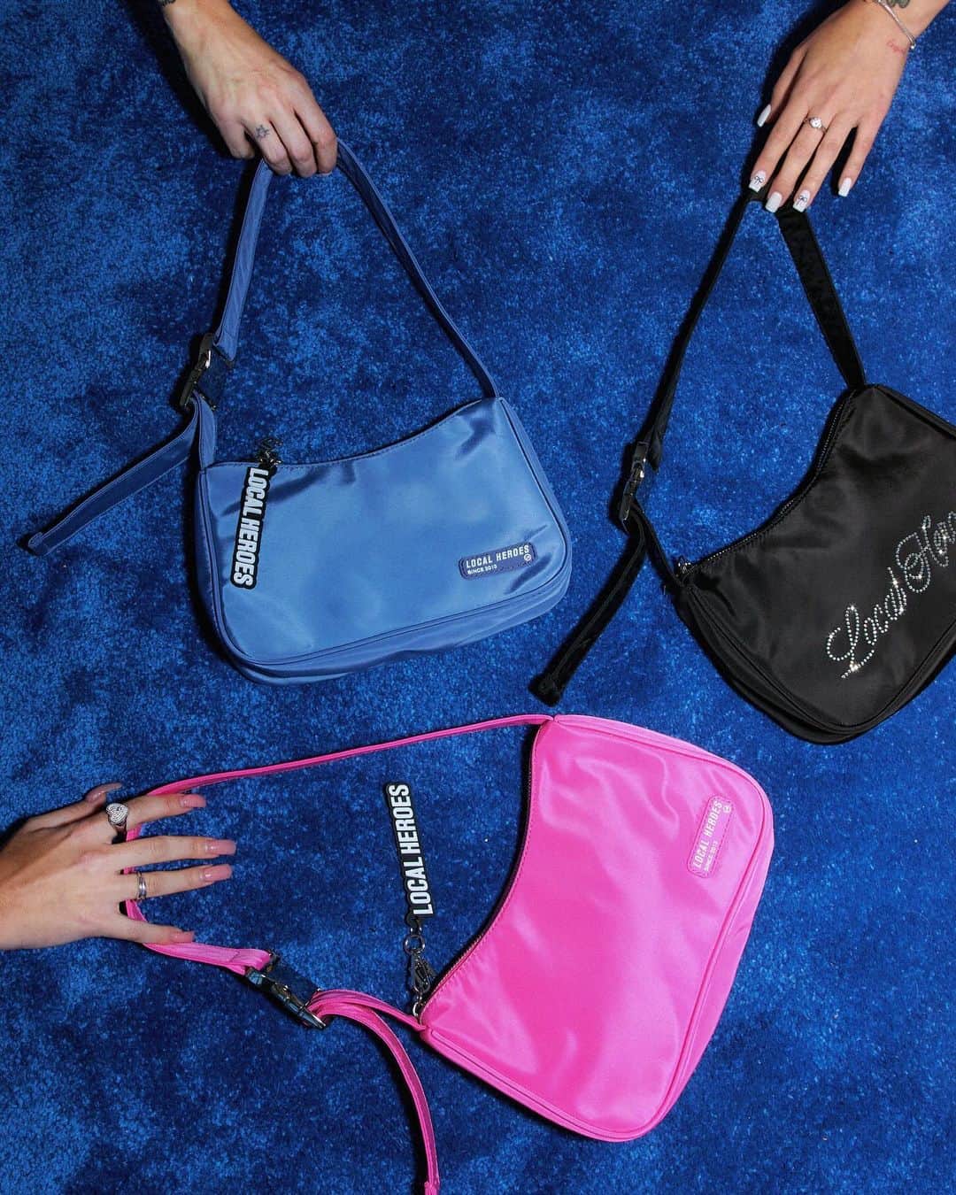 LOCAL HEROESさんのインスタグラム写真 - (LOCAL HEROESInstagram)「pick your essentials 💙💗🖤 / NEW IN LH BAGS 2.0」12月4日 0時23分 - localheroes