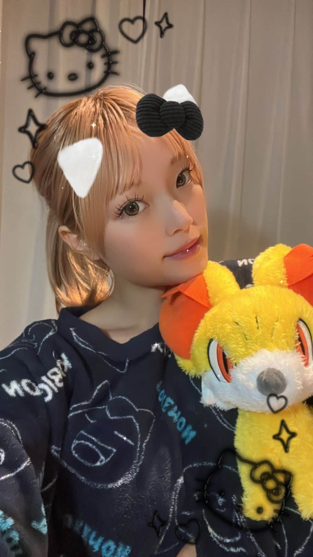 湯上響花のインスタグラム：「全肯定LIVE☘️みんな明日もどんどんはっぴーになっちゃおー🩷🩷🩷」