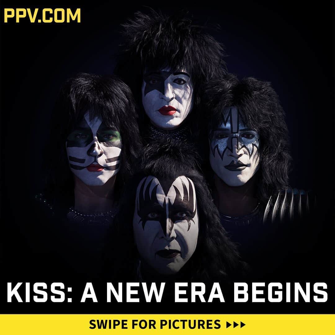 KISSのインスタグラム：「@kissonline has been immortalized and reborn as avatars to rock forever!  Stream the #EndOfTheRoadPPV replay on PPV.COM until 1/1/24  #EndOfTheRoadTour | #KISSArmy | #KISS50」