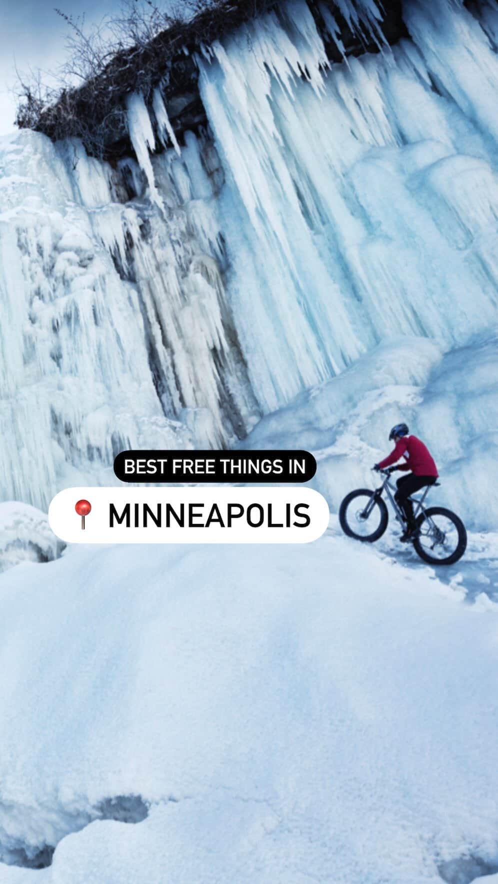 Lonely Planetのインスタグラム：「💰 FREE THINGS IN MINNEAPOLIS 💰 Yeah, it can get preeetty chilly. But it can also get pretty fun – for free. Bundle up, hop on a bike and embrace all things Minneapolis, starting with a few of our fave free activities and spots around the city:  Minnehaha Park Nicollet Mall Minneapolis Institute of Art Minneapolis Sculpture Garden Stone Arch Bridge St. Anthony Falls Heritage Trail  🔗 Link in bio to see the rest of our stunning #BestInTravel destinations, our top 50 places to see in 2024 🗺️」