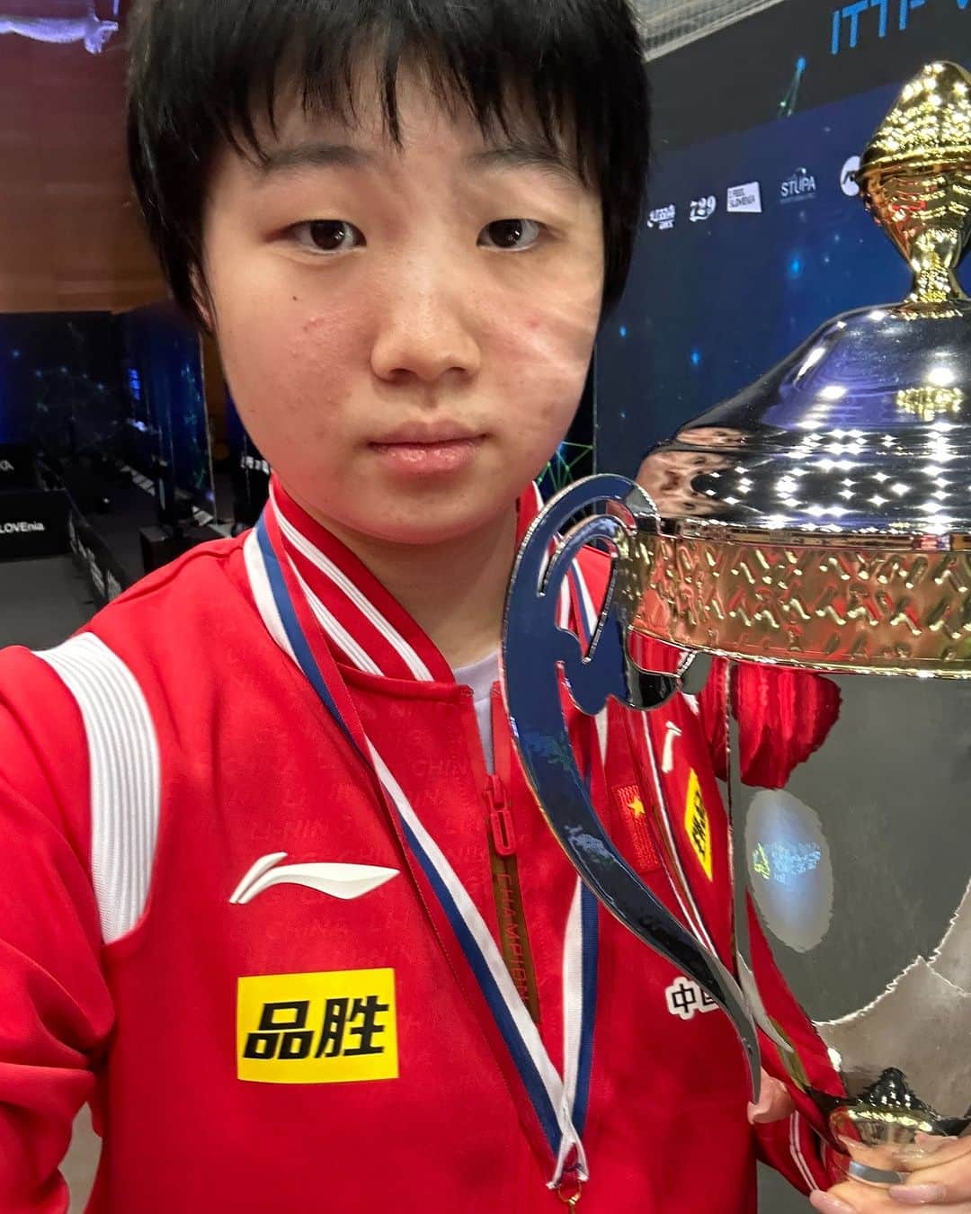 のインスタグラム：「Rounding out #ITTFWorldYouths 2023 as champions? We'd be smiling too 🏆」