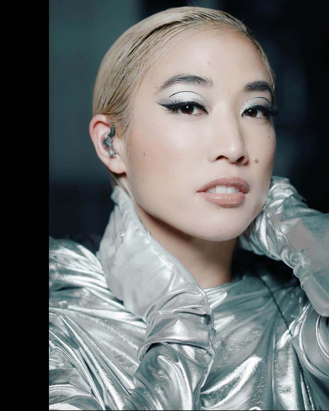 Ai Shimatsuのインスタグラム：「THE HOUSE OF RENAISSANCE. 🪩🩶 @papermagazine   📸 by @juliandakdouk   I have nothing but gratitude. To see myself in the big screen with @beyonce along with the talented ass cast… I couldn’t be more honored, humbled, grateful and proud. 🥲🩵   RENAISSANCE: FILM BY BEYONCÉ in theaters now. 🪩✨   #renaissance #beyonce #film #aliensuperstar #papermagazine」