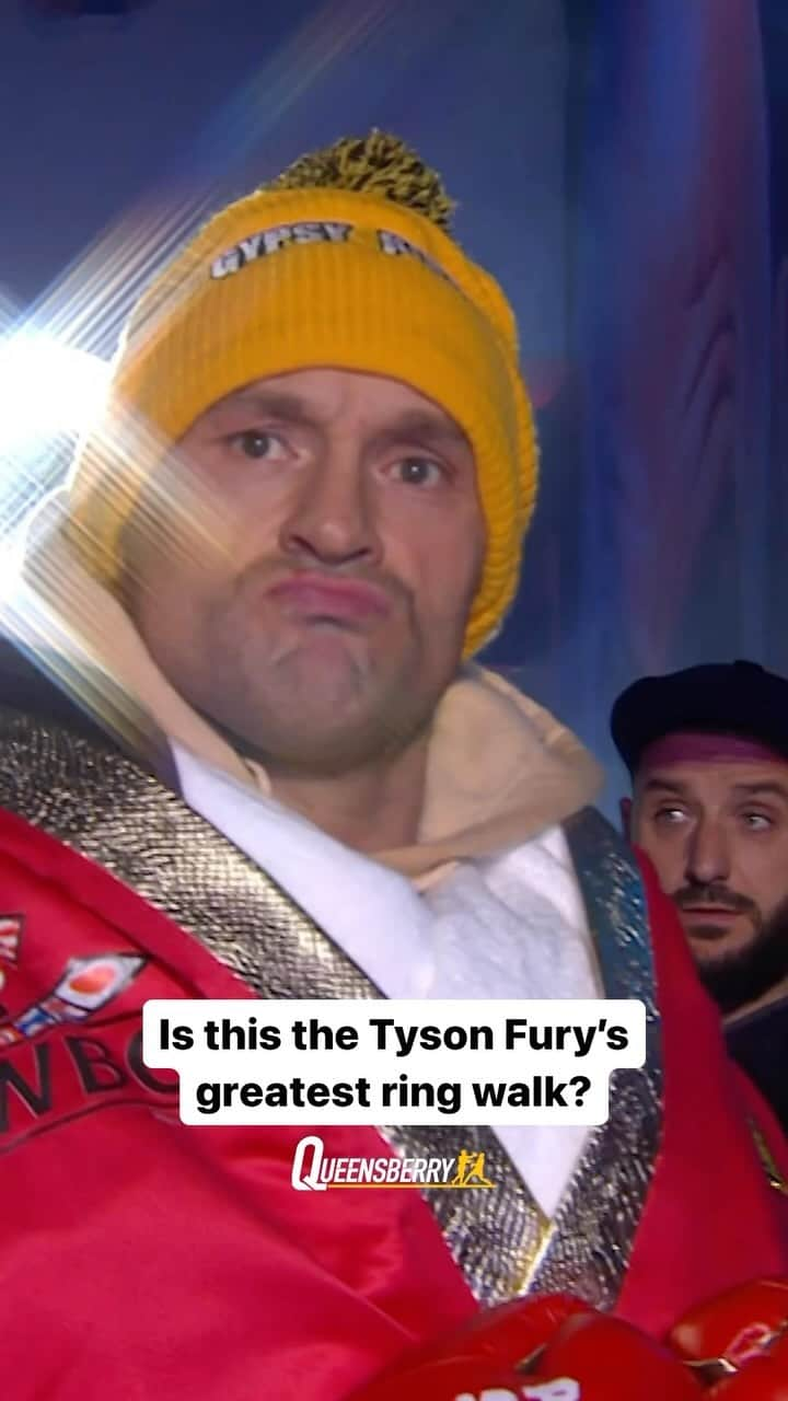 タイソン・フューリーのインスタグラム：「1 year ago today, @tysonfury fought in front of 𝟲𝟬,𝟬𝟬𝟬 fans at the Tottenham Hotspur Stadium 🏟️✨」