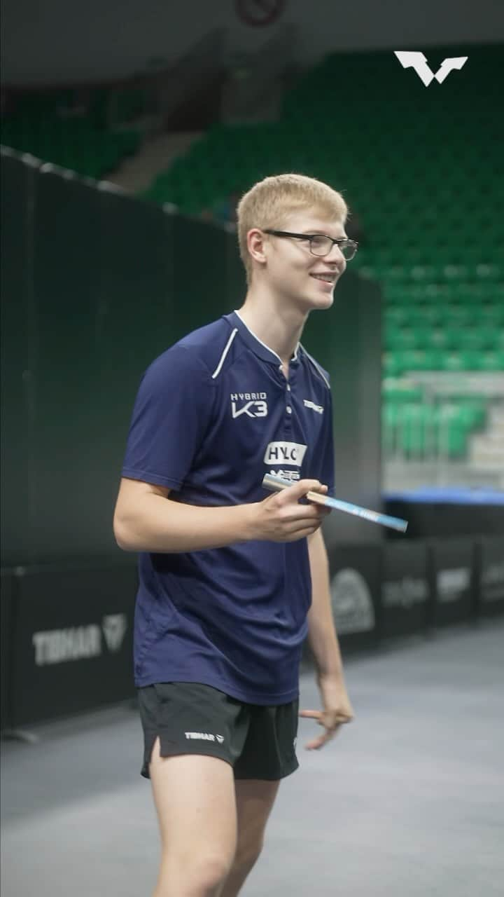 ITTF Worldのインスタグラム：「Training hard back at #WTTLjubljana, Felix Lebrun is looking to end his dream 2023 season on a high at #WTTDoha 🌟 ⁠ ⁠ Catch him and more formidable men duke it out from 3 -5 Jan 2024! Tickets 👉 bit.ly/FinalsMen23Tix ⁠ ⁠ #WTTFinals #TableTennis #PingPong」