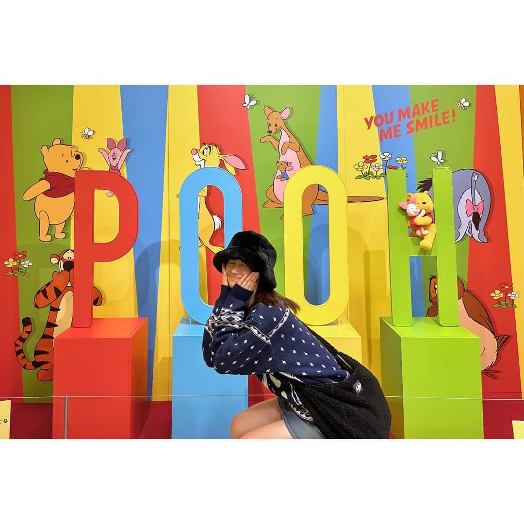 脇あかりのインスタグラム：「くまのプーさん おひさまマーケット🎈🧸  大満足💗  #プーさん　#おひさまマーケット #くまのプーさん #pooh」