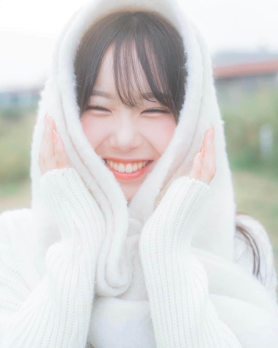 KYOKAのインスタグラム：「昨日から急に寒いね☃️❄️ みんなあったかくして風邪ひかないでね🐏🧶」