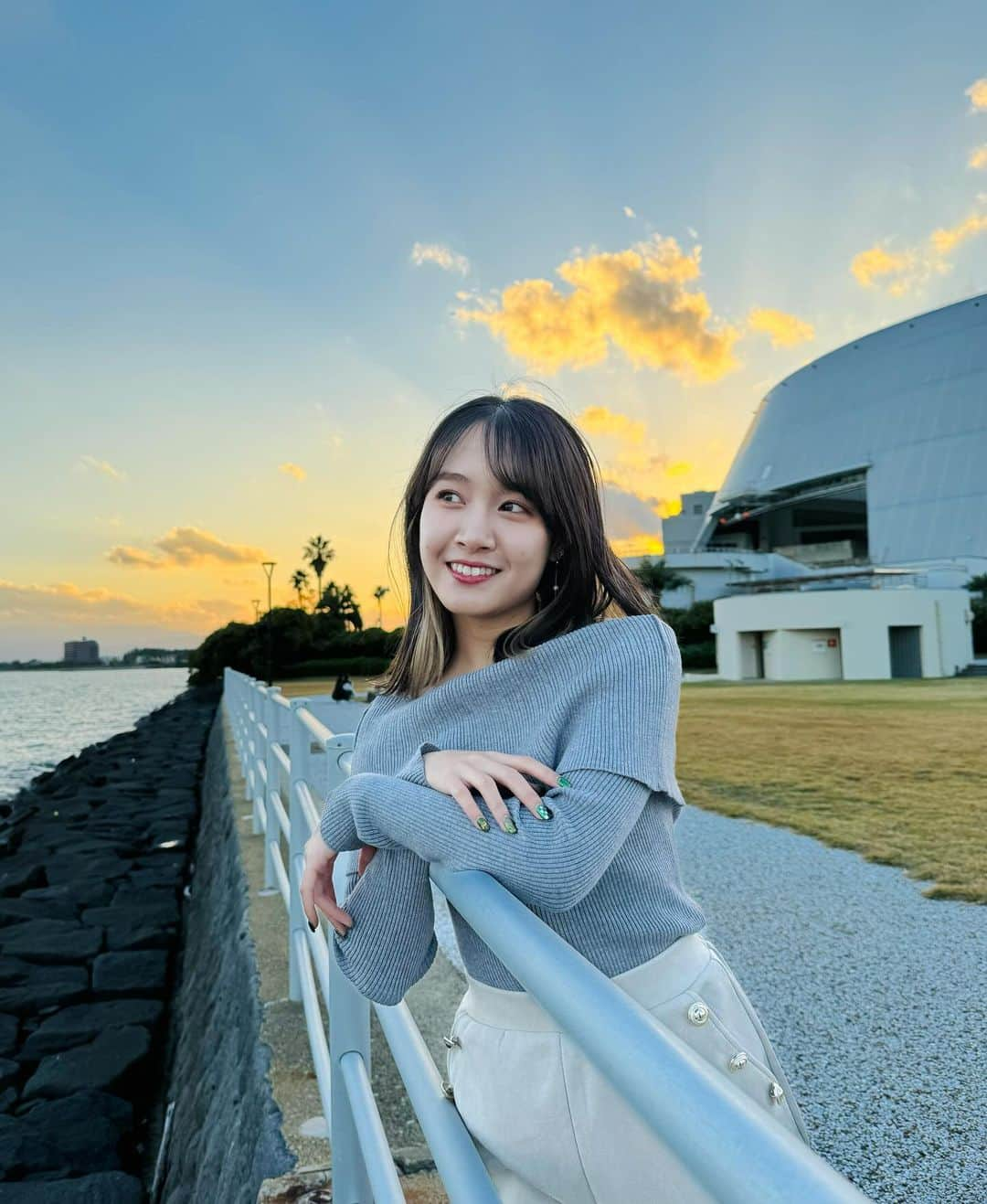 海老沢恵莉香さんのインスタグラム写真 - (海老沢恵莉香Instagram)「Perfect sunset🧡」12月18日 21時26分 - erika_ebisawa