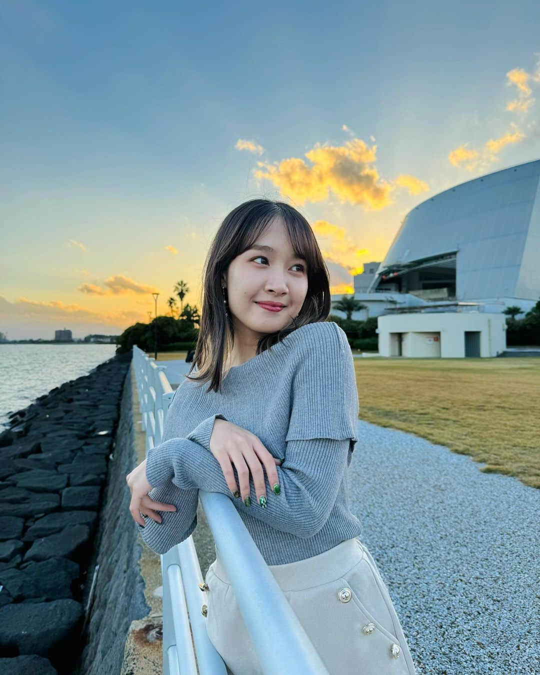 海老沢恵莉香さんのインスタグラム写真 - (海老沢恵莉香Instagram)「Perfect sunset🧡」12月18日 21時26分 - erika_ebisawa