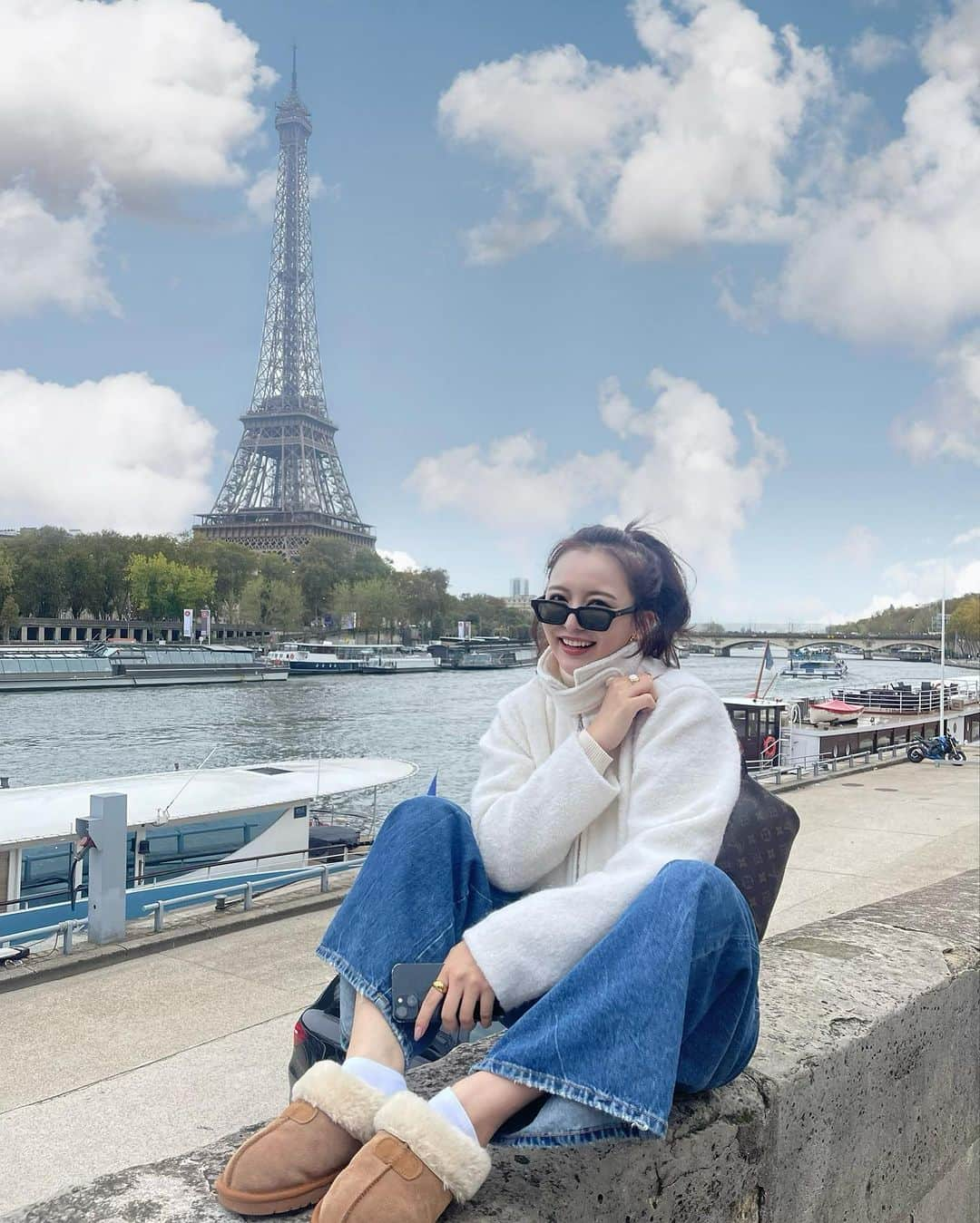 白倉あやさんのインスタグラム写真 - (白倉あやInstagram)「love both the summer Paris and the winter Paris!!」12月18日 21時49分 - shirakur_a