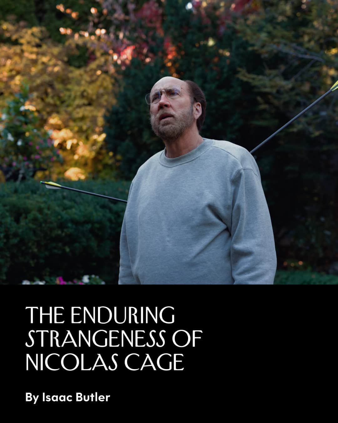 The New Yorkerのインスタグラム：「For the first three decades of his career, Nicolas Cage was able to parlay his weirdness into mainstream success. But in the 2000s, he became a cultural joke, his performances often reduced to a punch line. “Dream Scenario,” the new A24 film from the writer-director Kristoffer Borgli, “is a commentary on how the Internet has changed the way we interact with the world and has turned everything into fodder for memes,” Isaac Butler writes. “You could also see it as a commentary on how the Internet has changed the way we watch and appreciate Nicolas Cage, who is one of the first movie stars to become meme-ified.” At the link in our bio, read about Cage’s evolving public image and recent comeback phase. Photograph courtesy A24.」