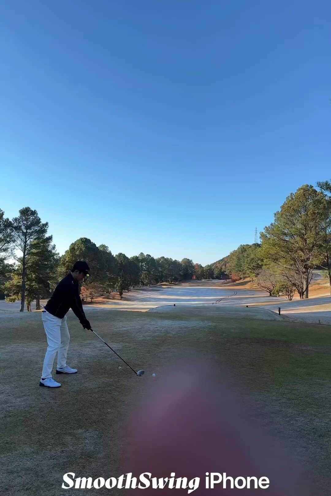 マギー審司のインスタグラム：「今日もいつもとおんなじ感じです💦  楽しいのがいいですよね🏌️‍♀️」
