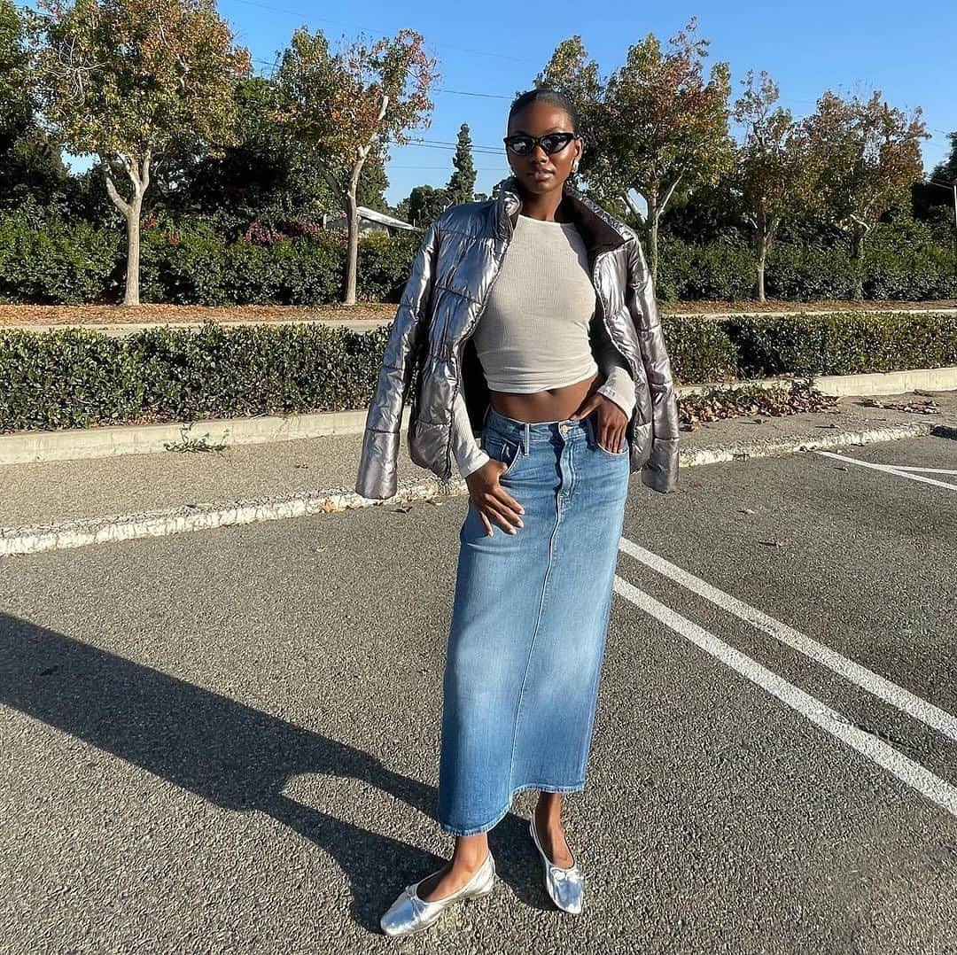 motherdenimのインスタグラム：「Keep Shining. @modelomilano」